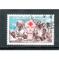Дагомея. Ми-196. Красный крест. Врачи и пациенты.1962.