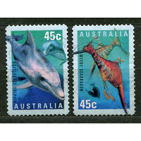 Морские животные. Австралия. 1998. Серия 2 марки