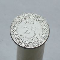 Суринам  25 центов 1972