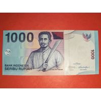 Индонезия 1000 рупий 2013 UNC