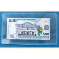 Суринам, 500 долларов 2024 г., P-W166B, UNC