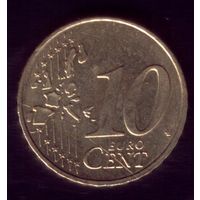 10 центов 2002 год D Германия