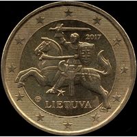 Литва 10 евроцентов 2017 г. КМ#208 (17-33)