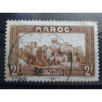 Марокко, 1933, замок 2Fr