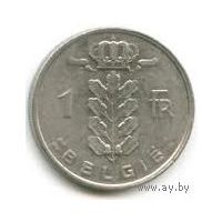 Бельгия, 1 франк 1975 BELGIE