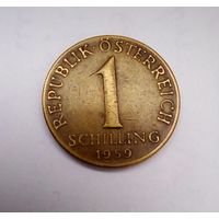 Австрия 1 шиллинг 1959 г