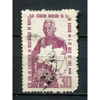 Бразилия - 1965 - Маршал Рондон - [Mi. 1076] - полная серия - 1 марка. Гашеная.  (Лот 22CH)