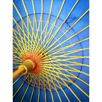 Зонт декоративный (японский) - 50 см в сложенном виде. Диаметр 80 см