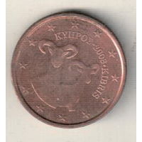 Кипр 2 евроцент 2008