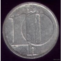 10 геллеров 1986 год Чехословакия