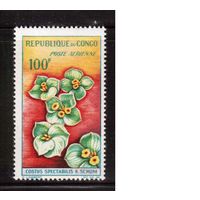 Конго-1963,(Мих.28)  **  , Флора, Цветы