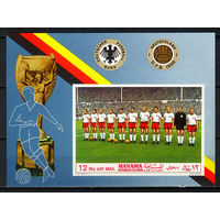 1969 ОАЭ. Манама. Футбольная команда Германии