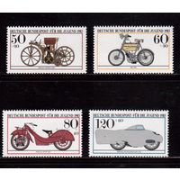 Германия(ФРГ)-1983,(Мих.1168-1171), ** , Мотоциклы