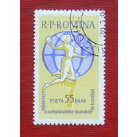 Румыния. Спорт. ( 1 марка ) 1962 года. 6-4.
