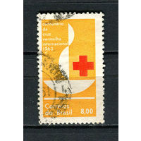 Бразилия - 1963 - Красный крест - [Mi. 1039] - полная серия - 1 марка. Гашеная.  (Лот 21CG)