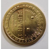 США 1 доллар 2021 Американские инновации Игровая приставка Нью-Гэмпшир Двор D и Р 10-я монета в серии.