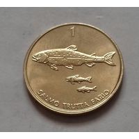 1 толар, Словения 2001 г., AU