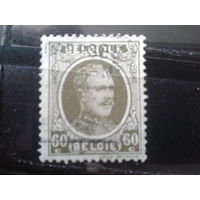 Бельгия 1927 Король Альберт 1  60 сантимов