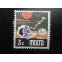 Мальта 1993 водные лыжи
