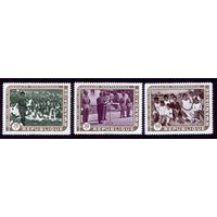 3 марки 1972 год Руанда 10 лет независимости 513-515