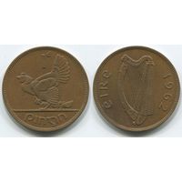 Ирландия. 1 пенни (1962, XF)