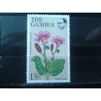 Гамбия 1977 Цветы**