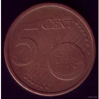 5 евроцентов 2002 год Германия G