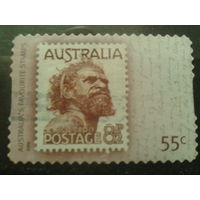 Австралия 2009 Марка в марке, абориген