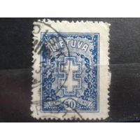 Литва 1929 стандарт, двойной крест