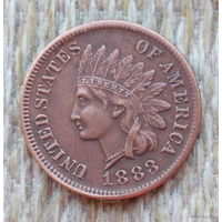 США 1 цент 1883 года