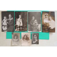 Фото "Этапы взросления: от ребенка до красавицы", (евреи),с 1930 г. и по ..., 7 шт.