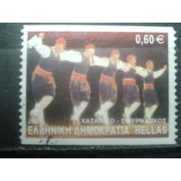 Греция 2002 Стандарт, танец Михель-1,1 евро гаш