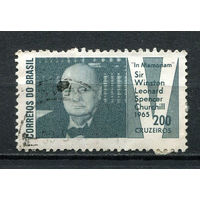 Бразилия - 1965 - Уинстон Черчилль - [Mi. 1082] - полная серия - 1 марка. Гашеная.  (Лот 29CG)