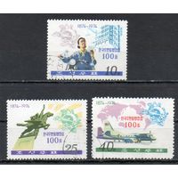 100 лет ВПС КНДР 1974 год  серия из 3-х марок