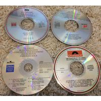 Четыре фирменных компакт-диска с классической музыкой