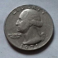 25 центов, США 1971 D