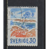 Швеция 1967 Дудник лекарственный Стандарт # 592C