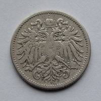 Австрия 10 геллеров. 1893