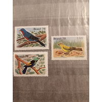 Бразилия 1978. Фауна. Птицы
