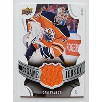 Хоккейная карточка НХЛ джерси Cam Talbot (Эдмонтон)