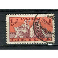 Литва - 1934 - Герб 1L - [Mi.400] - 1 марка. Гашеная.  (Лот 39CH)