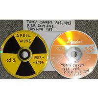 CD MP3 APRIL WINE, Tony CAREY, PLANET P PROJECT - 2 CD