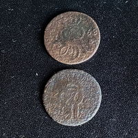 1 грош 1768 года (2 шт.) одним лотом