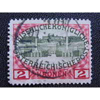 Австрия 1908 г. Дворец Шенбрунн.