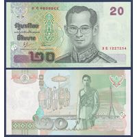 Таиланд, 20 бат 2003 г., P-109(4), UNC