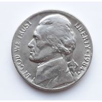 США 5 центов 1984 г. Р