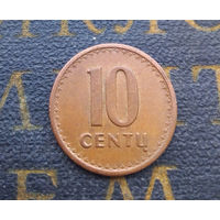10 центов 1991 Литва #12