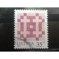 Литва, 1998, Стандарт, орнамент, 35 ct