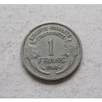 Франция 1 франк 1948 Четвертая Республика