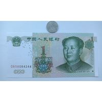 Werty71 КИТАЙ 1 юань 1999 UNC банкнота 1 1